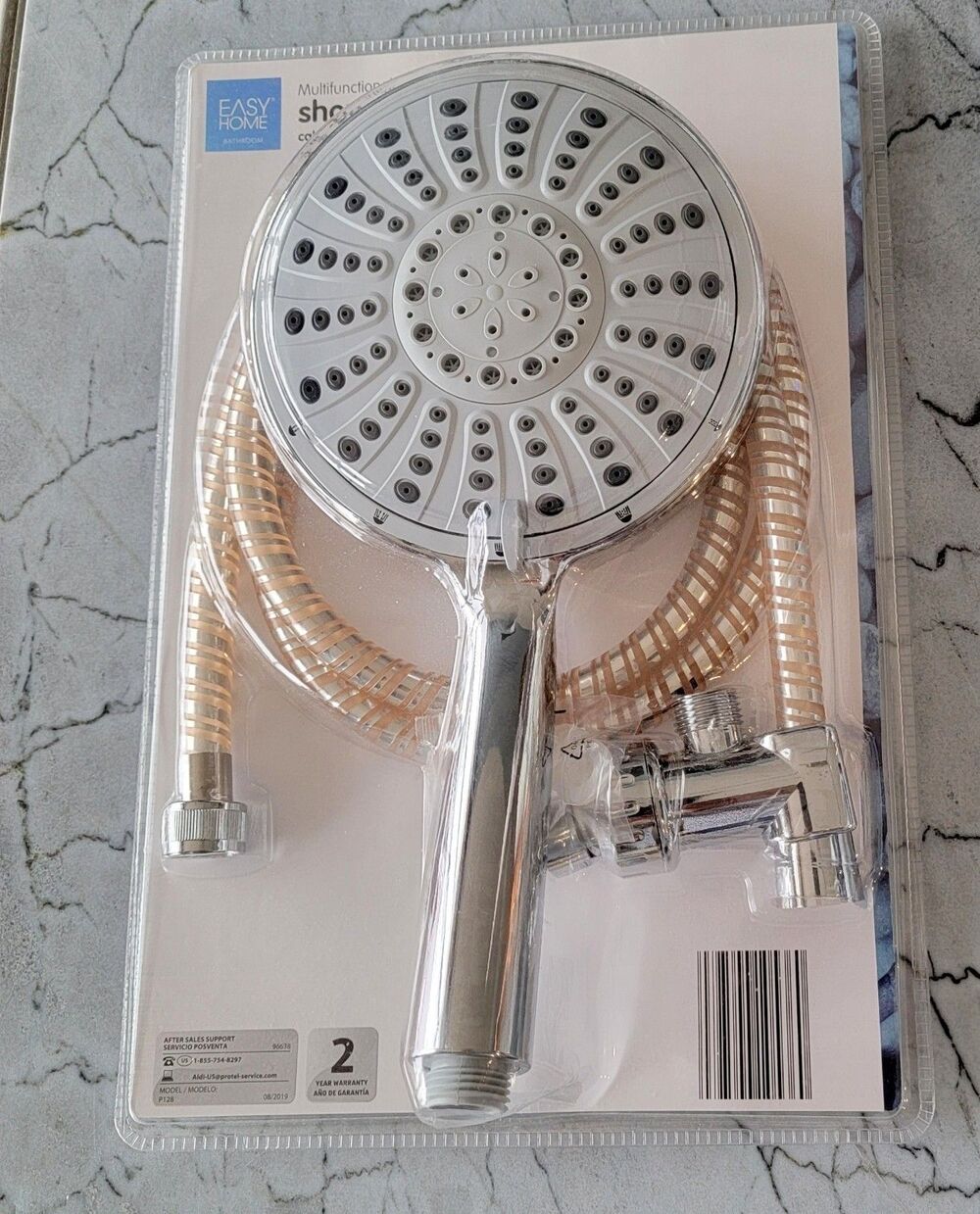 Easy Home Multifunctional Shower Head- 5 different spray options
